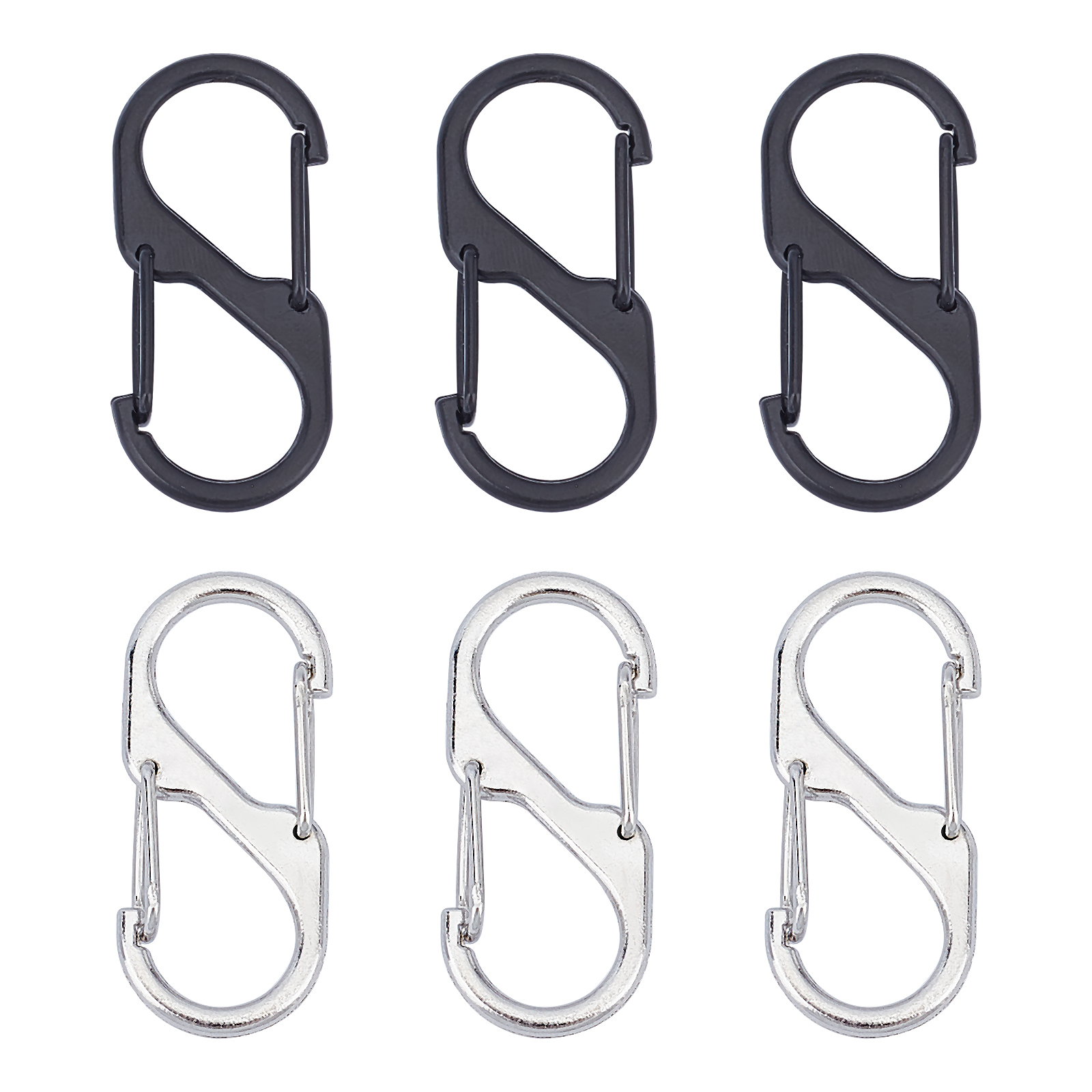 UNICRAFTALE Stainless Steel Rock Climbing Carabiners, Key Clasps, S ...