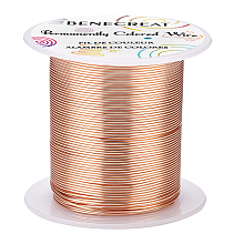 BENECREAT Copper Wire, for Wire Wrapped Jewelry Making, Other Color, 20 Gauge, 0.8mm; about 30m/roll