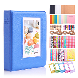 Gorgecraft 2x3 Inch Photo Paper Film Album Set, for Mini Camera, Polaroid Snap, Zip Instant Printer, Mixed Color, 88x57x4mm