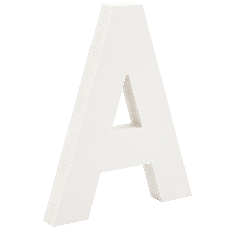 GORGECRAFT Wooden Letter Ornaments, for DIY Craft, Home Decor, Letter.A, A: 150x119x15mm