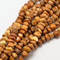 ARRICRAFT Natural Gemstone Chip Beads Strands, 7~9x7~9mm, Hole: 1mm, about 78~83pcs/strand, 15.7 inches