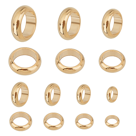 Unicraftale 304 Stainless Steel Spacer Beads, Column, Golden, 6x2mm, Hole: 4mm; 70pcs/box