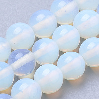 Arricraft Opalite Beads Strands, Round, 8mm, Hole: 1mm, about 50pcs/strand, 15.7 inches