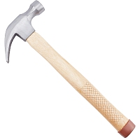 Pandahall Elite 1pc Claw Hammer 17oz Carbon Steel Hammers Heavy-Duty Nail Hammers Rip Claw Hammer with Wood Handle for Household Workshop Forming Repairing Stamping Metal Work Nail Rivet, 32cm/12.5"