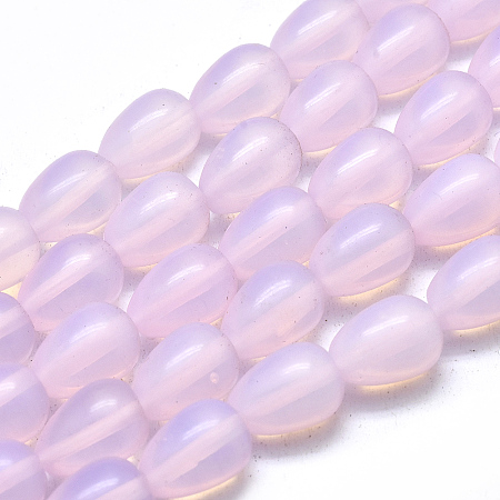 Arricraft Opalite Beads Strands, Teardrop, 13.5x9.5mm, Hole: 1mm, about 28pcs/strand, 14.76 inches(37.5cm)