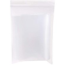 Arricraft 100 Count 3.5"x4.6" 4 Mil Clear Plastic Reclosable Zip Poly Bags Resealable Zipper Shipping Bags