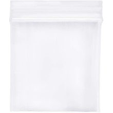 Pandahall Elite 1000 Count 1.6"x1.6" 2 Mil Clear Plastic Reclosable Zip Poly Bags Resealable Zipper Shipping Bags