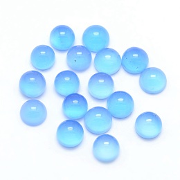 Honeyhandy Natural Agate Cabochons, Half Round, 4x2~4mm