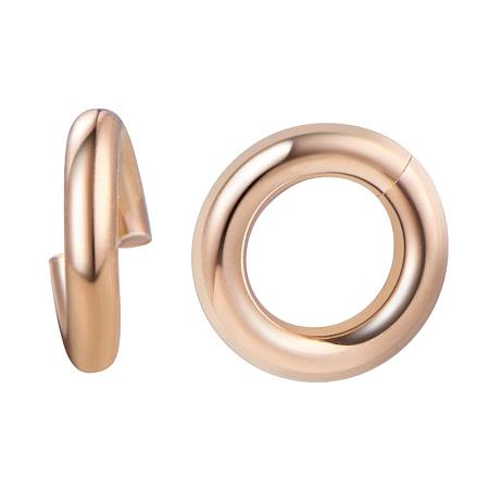 BENECREAT 50PCS 14K Gold Filled 3mm Open Jump Rings Connectors Jewelry DIY Findings for Choker Necklaces Bracelet Making