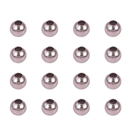 ARRICRAFT 1000PCS 3mm Round 316 Stainless Steel Spacer Beads