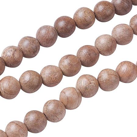 ARRICRAFT About 315pcs Natural Wood Round Beads Wood Spacer Beads for Bracelet Necklace Jewelry Making Wood Beads for Craft Making, Dyed, 6mm Burlywood